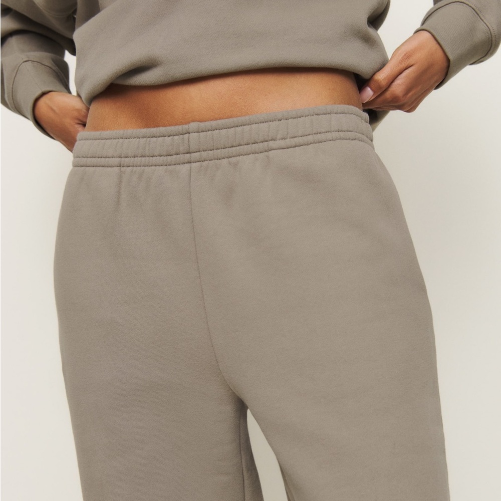 NWT Reformation Kira Wide Leg Sweatpant